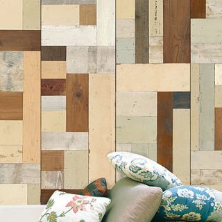 scrap wood wallpaper 06 by house interiors & gifts