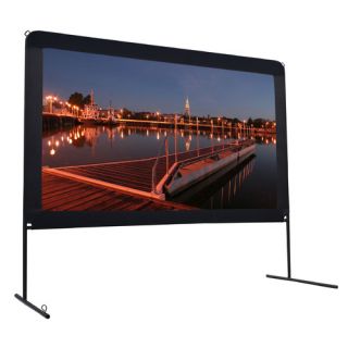 Do It Yourself Place Anywhere Portable Outdoor Projection Screen