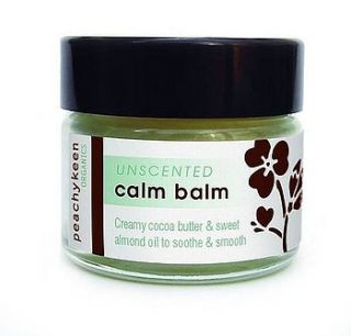 unscented organic calm balm by peachykeen organics