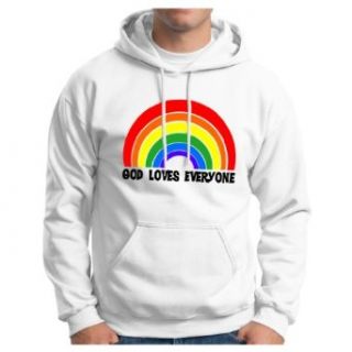 God Loves Everyone Hoodie Sweatshirt Clothing