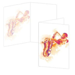 ECOeverywhere Jazzy Boxed Card Set, 12 Cards and Envelopes, 4 x 6 Inches, Multicolored (bc14059)  Blank Postcards 