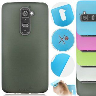 YESOO™ LG Optimus G2   D803 Cover (Ultra Slim Fit Case, Gray) (For All Carriers except Verizon) Cell Phones & Accessories