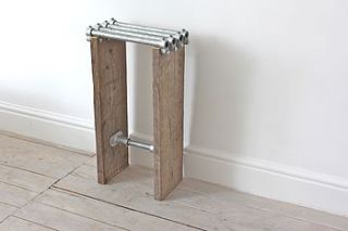 vintage industrial bar stool by inspirit