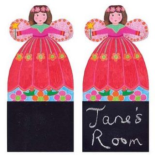 fairy door plaque for you to personalise by switchfriends
