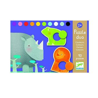 kids duo puzzle box set 24 pcs by little baby company