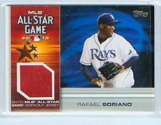 Rafael Soriano 2010 Topps Baseball MLB All Star Game Work Out Jersey Card #AS RS New York Yankees Sports Collectibles