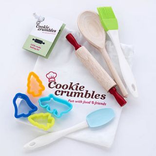 little cooks baking kit by cookie crumbles