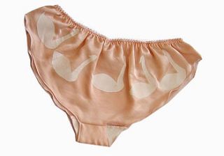 silk and bamboo swan cami knickers by slcslc