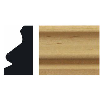 Manor House 7/16 in. x 3 in. x 7 ft. Maple Fluted Casing Moulding