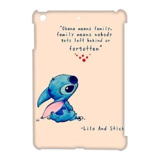 DiyCaseStore Custom Personalized Disney Lilo and Stitch Ipad Mini Best Durable Cover Case   Ohana means family,family means nobody gets left behind,or forgotten. Cell Phones & Accessories