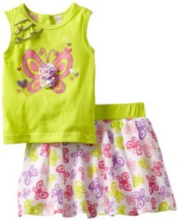 Kids Headquarters Baby Girls Infant 2pc SET Infant And Toddler Skirts Clothing Sets Clothing
