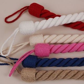 rope tie back by josephine