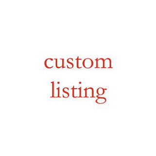 custom listing by molly moo designs