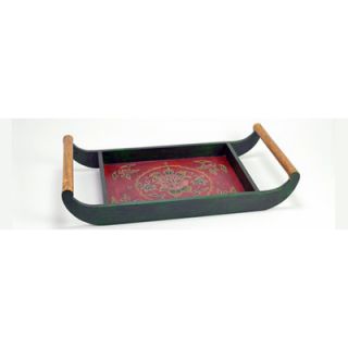 Modern Day Accents Painted / Embossed Tray with