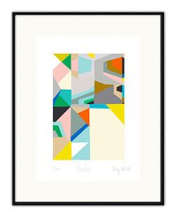 contemporary abstract art print by kitty mccall