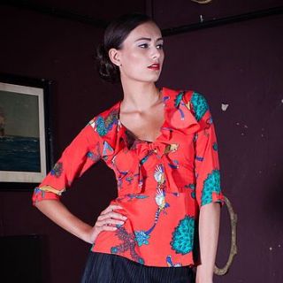 grace tea blouse by anami & janine