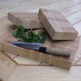 solid maple chopping board by sylph furniture
