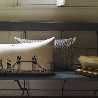 london scenic cushion by roost living
