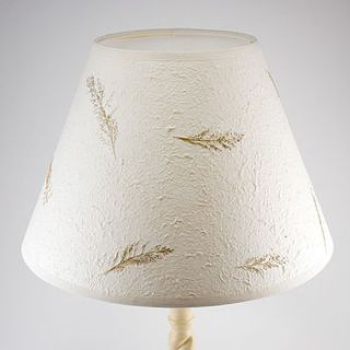 grass paper lampshade by clementine's shop