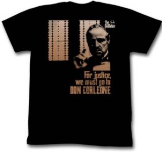 The Godfather We Must Go To Don Corleone Movie Adult T Shirt Tee Movie And Tv Fan T Shirts Clothing
