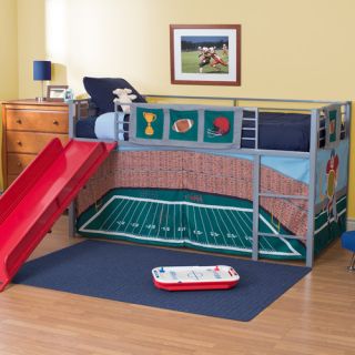Fantasy Junior Twin Loft Bed with Slide