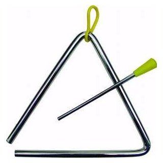 West Music 6" Steel Triangle with Striker & Holder Musical Instruments