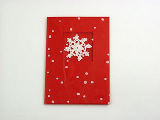 handmade christmas card by nyoki handmade london