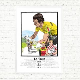 la centieme cycling print by bloom boutique