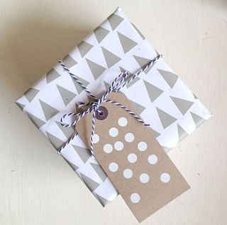set of three christmas gift tags by mcdonough & davies