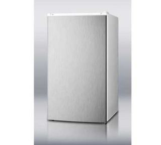 Summit Refrigeration Refrigerator Freezer Combo w/ Auto Defrost, 115v, White/Stainless, 3.6 cu ft, ADA