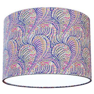 liberty oscar d fabric lampshade by quirk