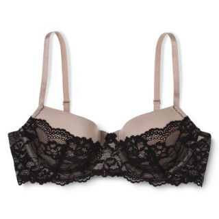 Gilligan & OMalley Womens Favorite Lightly Lined Balconette   Black 32A