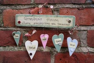 grandma's house additional hearts only by primitive angel country store