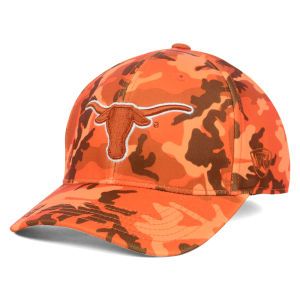 Texas Longhorns Top of the World NCAA Gulf Camo One Fit Cap