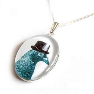 city pigeon necklace by the mymble's daughter