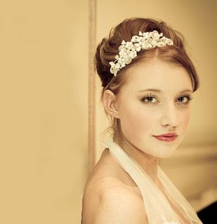 jasmine cluster tiara by euphoria couture