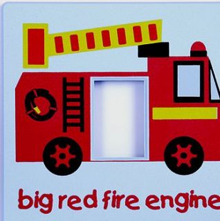 fire engine light switch cover by beeswitched