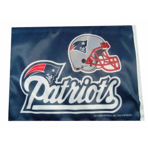 New England Patriots Rico Industries Car Flag