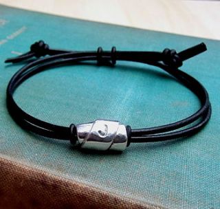 love heart silver scroll bracelet by claire gerrard designs