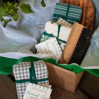 gardener's soap gift box by emma's soap