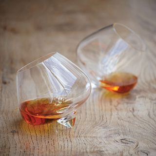 cognac glasses by bodie and fou