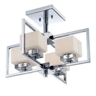 Quoizel Wain 4 Light Semi Flush Mount