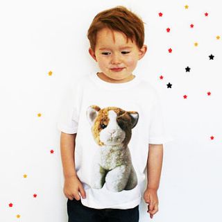 personalised favourite teddy unisex t by rocket and bear