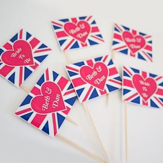 personalised union jack toppers by happi yumi