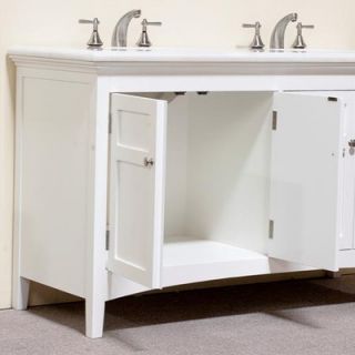 Legion Furniture 60 Woodbridge Double Sink Vanity Set