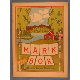 Mrk Bok Utgiven av Augusta Abrahamsson Books