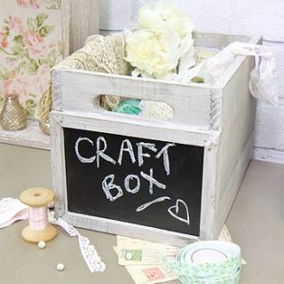 wooden blackboard box by lisa angel homeware and gifts