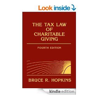 The Tax Law of Charitable Giving eBook Bruce R. Hopkins Kindle Store