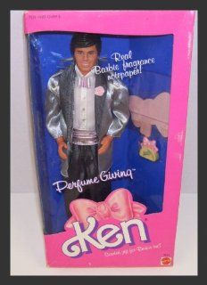 1987 Perfume Giving Ken Barbie Doll Toys & Games