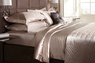 silk dimple bedspread by gingerlily ltd